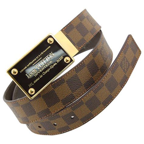 brown leather louis vuitton belt|genuine louis vuitton belt.